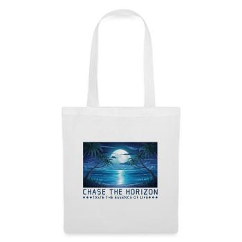 Chasing the horizon Saying Sayings Motto - Tote Bag - white - Front
