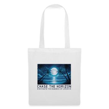 Chasing the horizon Saying Sayings Motto - Tote Bag - white - Front