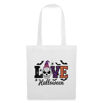 Halloween Love Lettering Gnome - Tote Bag - white - Front