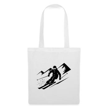 Skiers Ski Winter Winter Holiday Winter sports - Tote Bag - white - Front