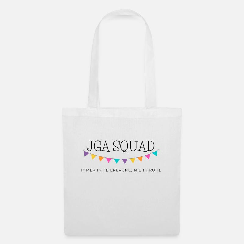 JGA SQUAD - Tote Bag - white