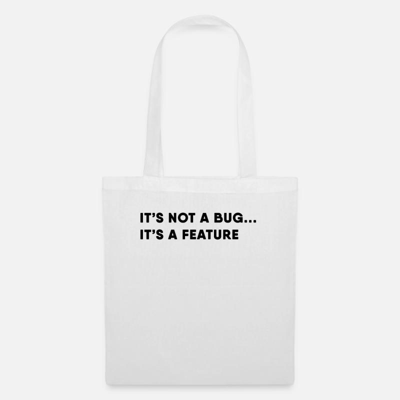 Software Entwickler - Bug - Stoffbeutel - Weiß
