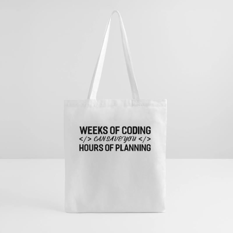 Programmeurs semaines De Coding Sac en tissu