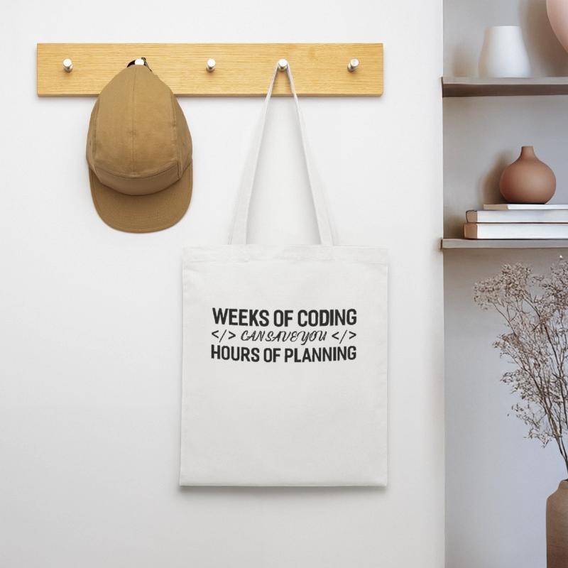 Programmierer Wochen Von Coding Stoffbeutel