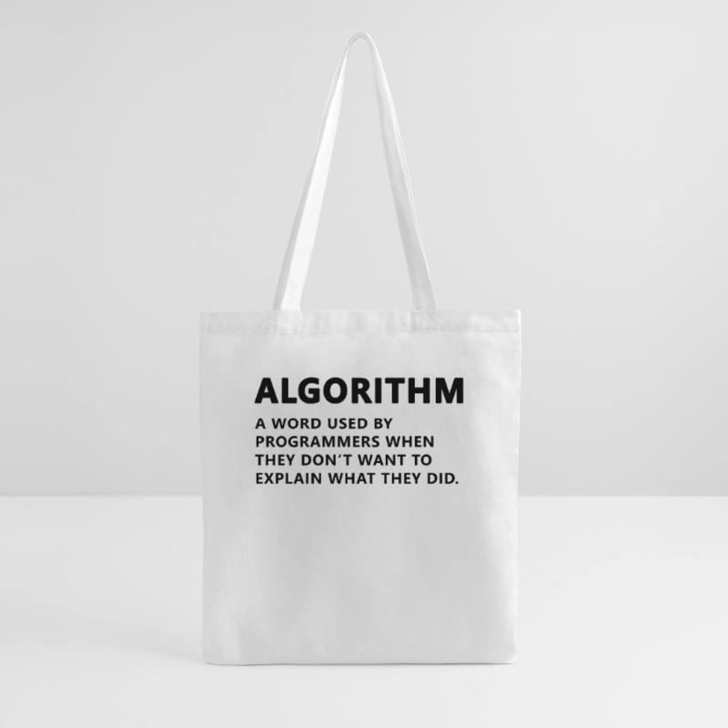 Programmer Algorithm Definition Tote Bag