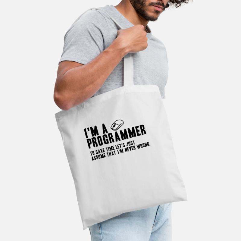 Geschenk für Programmierer Coding Programmer Stoffbeutel