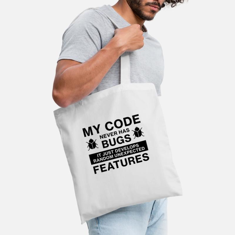 Programmierer Coder Coding Stoffbeutel