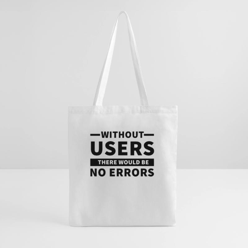 Coder Programmer User Error Coding Tote Bag