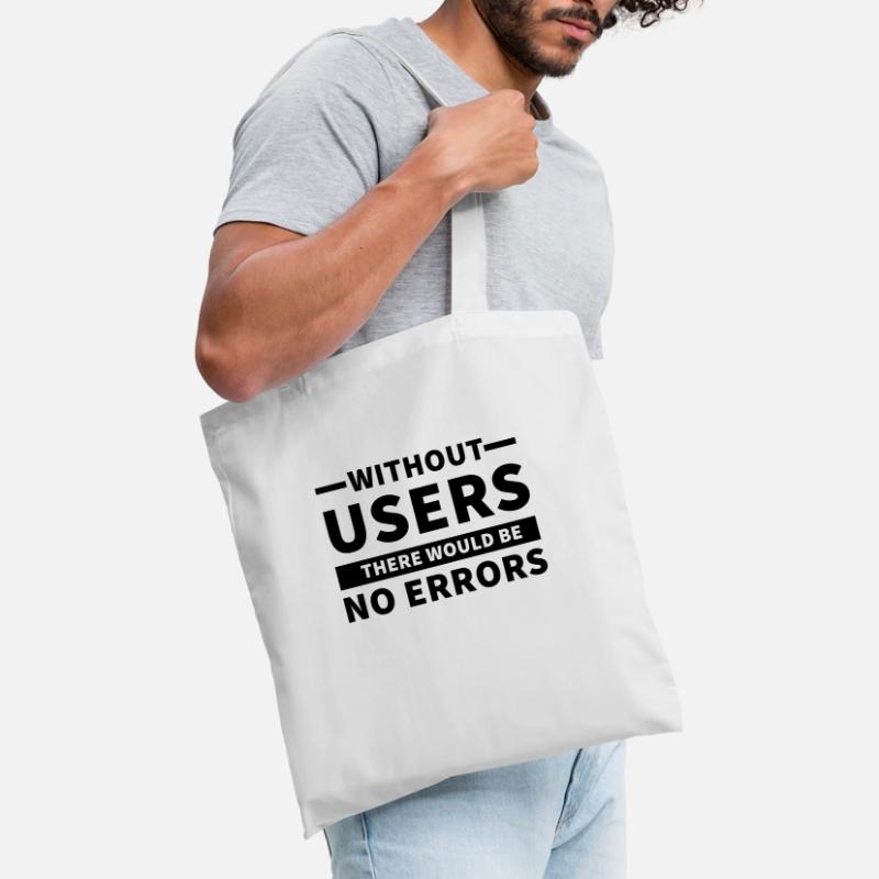 Coder Programmer User Error Coding Tote Bag