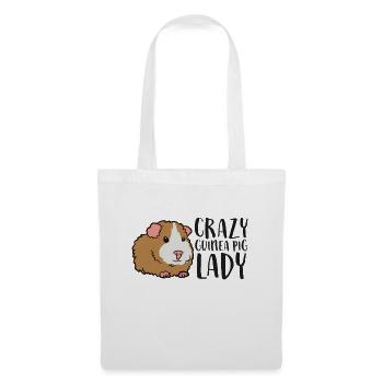 Dame cochonne folle - Sac en tissu - blanc - Devant
