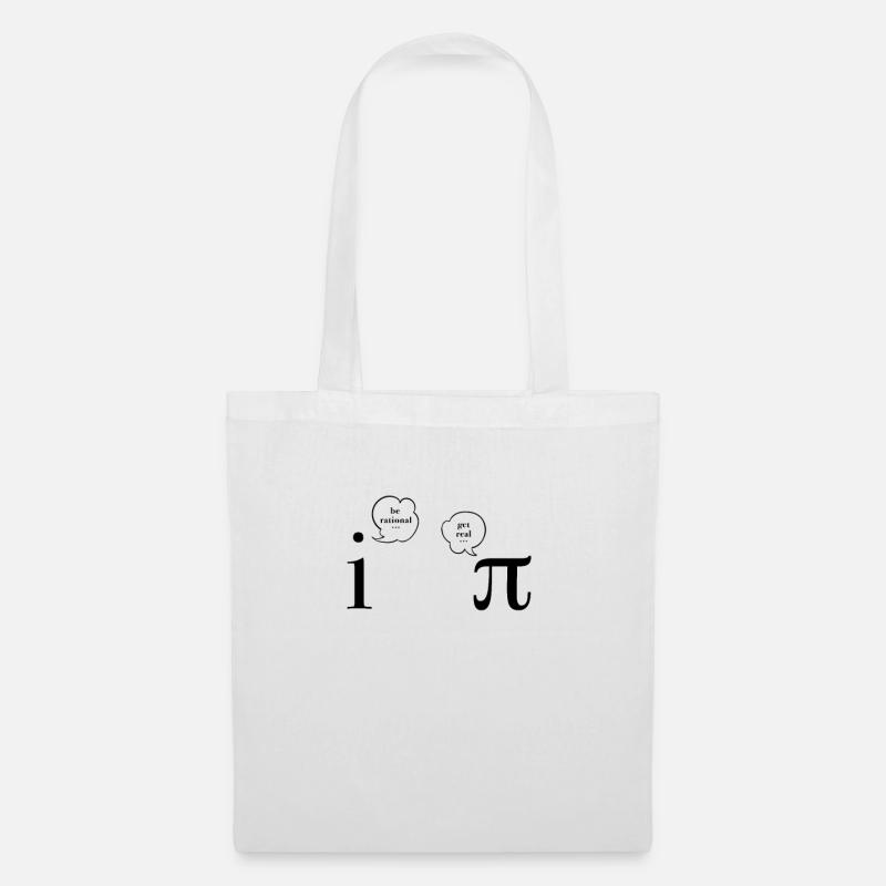Pi-Mathe-Lehrer-Witzdesign n Mathematiker - Stoffbeutel - Weiß