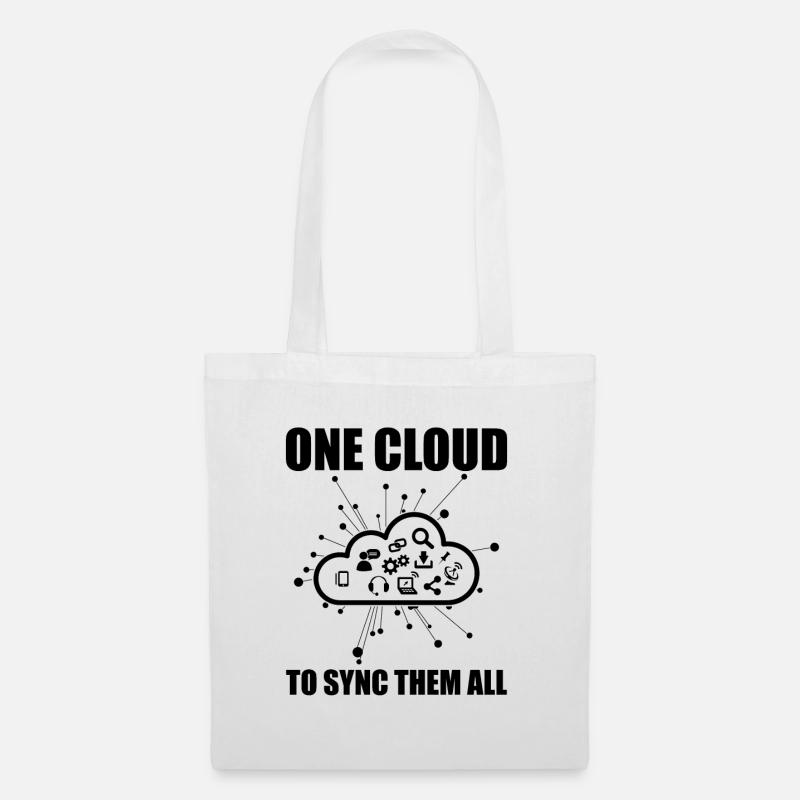 Administrateur Cloud Devops - Sac en tissu - blanc