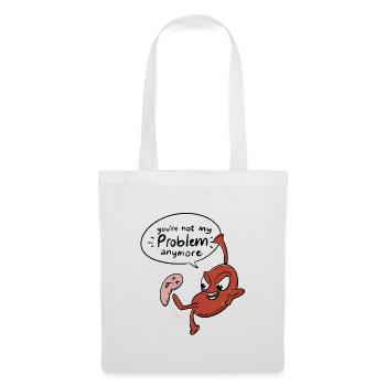 Manchon Bastrique Plus mon problème pour Gastric - Sac en tissu - blanc - Devant