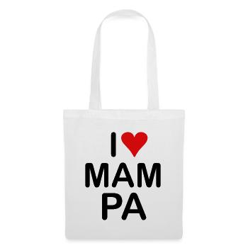 I love MAMPA - Tote Bag - white - Front