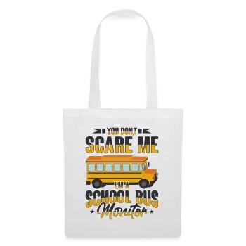 School Bus Monitor Bus Attendant School Transport - Tote Bag - white - Front