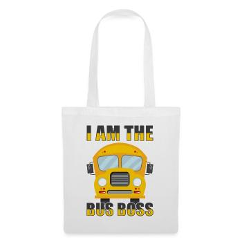 School Bus Monitor Bus Attendant School Transport - Tote Bag - white - Front