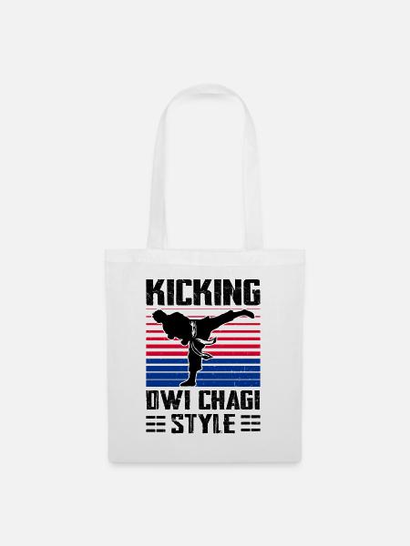 Tang Soo Do Geschenk - Stoffbeutel - Weiß