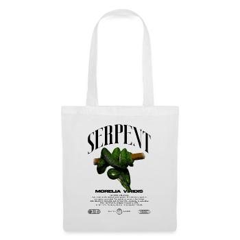 Green Tree Python Modern Reptile Keeper Streetwear - Tote Bag - white - Front