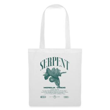 Green Tree Python Modern Reptile Keeper Streetwear - Tote Bag - white - Front