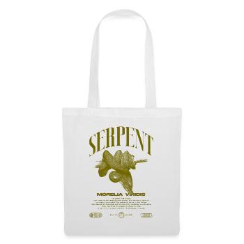 Green Tree Python Modern Reptile Keeper Streetwear - Tote Bag - white - Front