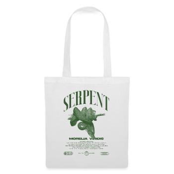 Green Tree Python Modern Reptile Keeper Streetwear - Tote Bag - white - Front