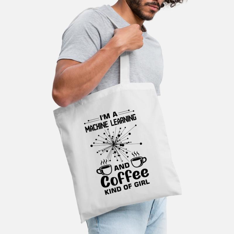 Machine Learning Algorithms AI Data Analyst Tote Bag