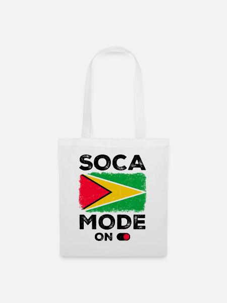 Soca Dance Guyana - Stoffbeutel - Weiß