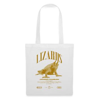 Jackson's Chameleon Streetwear Lizard Keeper - Tote Bag - white - Front