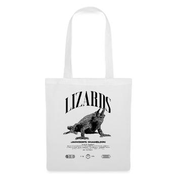 Jackson's Chameleon Streetwear Lizard Keeper - Tote Bag - white - Front