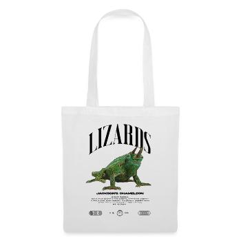 Jackson's Chameleon Streetwear Lizard Keeper - Tote Bag - white - Front