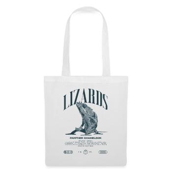 Panther Chameleon Streetwear Lizard Keeper - Tote Bag - white - Front
