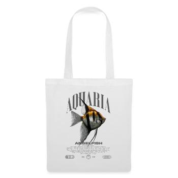Altum Kaiserfisch Cichlid Fish Keeper Streetwear - Stoffbeutel - Weiß - Vorne