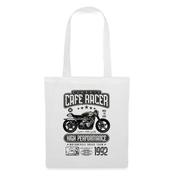 Cafe Racer Motorcycle Birthday Biker Born 1992 - Tote Bag - white - Front