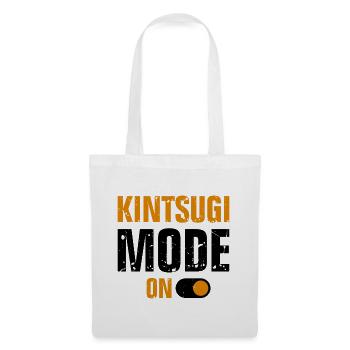 Conception japonaise de réparation de l’or Kintsukuroi - Sac en tissu - blanc - Devant