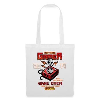 Vintage Gamer Since 2014 Funny Birthday Gaming - Tote Bag - white - Front