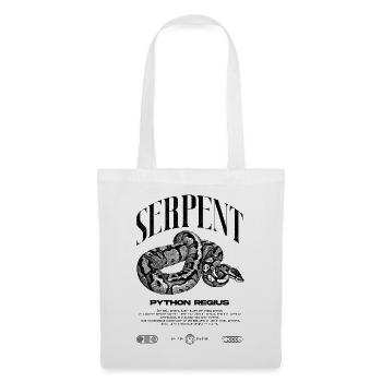 Ball Python Modern Reptile Keeper Streetwear - Tote Bag - white - Front