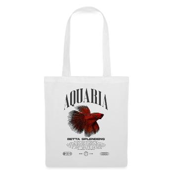 Betta Fish Keeper Moderne Streetwear - Stoffbeutel - Weiß - Vorne