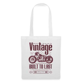 Vintage Motorcycle Bikers Motorbike Birthday 1939 - Tote Bag - white - Front