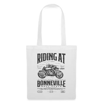 Bonneville Salt Flats Motorrad Geburtstag 1944 - Stoffbeutel - Weiß - Vorne