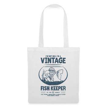 Vintage Fish Keeper Tropical Fish Birthday 1959 - Tote Bag - white - Front