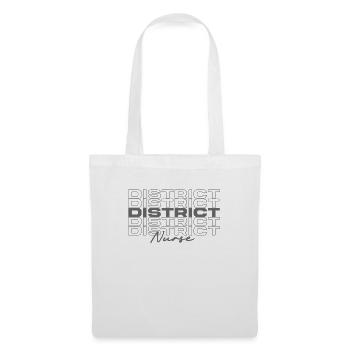 Infirmière de district Infirmières médicales élégantes - Sac en tissu - blanc - Devant