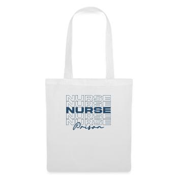 Infirmière de prison Infirmières médicales élégantes - Sac en tissu - blanc - Devant
