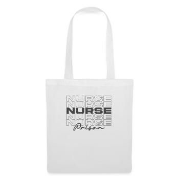 Infirmière de prison Infirmières médicales élégantes - Sac en tissu - blanc - Devant