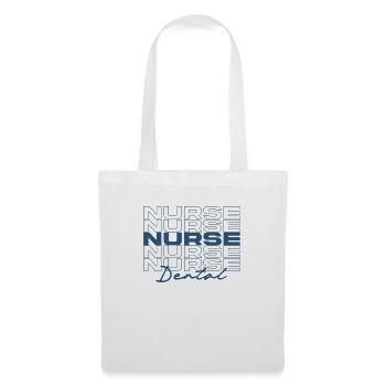 Infirmière dentaire Infirmières médicales élégantes - Sac en tissu - blanc - Devant