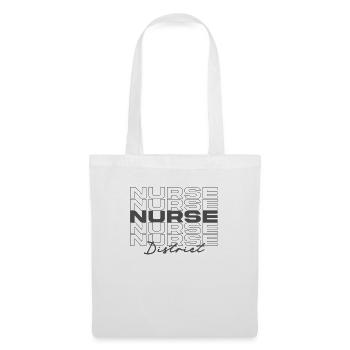Infirmière de district Infirmières médicales élégantes - Sac en tissu - blanc - Devant