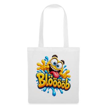 Bloooob Splash Cartoon - Stoffbeutel - Weiß - Vorne