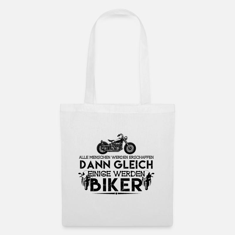 ich bin Biker | Biker ! - Stoffbeutel - Weiß
