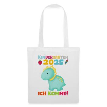 kiKindergarten 2025 Kids Gift Kita 2025 Décoration - Sac en tissu - blanc - Devant