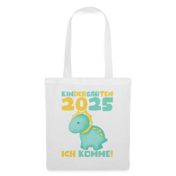 kiKindergarten 2025 Kids Gift Kita 2025 Décoration - Sac en tissu - blanc - Devant