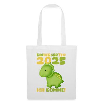 kiKindergarten 2025 Kids Gift Kita 2025 Décoration - Sac en tissu - blanc - Devant